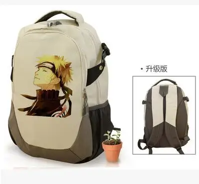 Наруто Саске Печать Рюкзак Аниме Наруто Холст Рюкзаки Школа Bookbags Модный Путешествовать Спорт Уличный Кемпинг - Цвет: Style 2