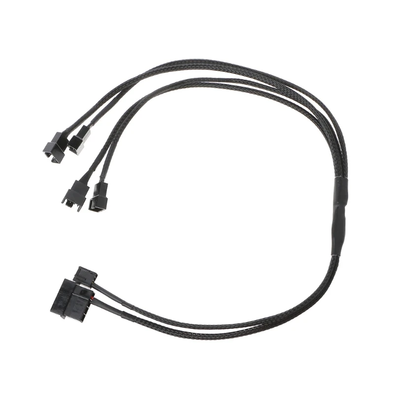 Новинка от 1 до 4 контактный разветвитель вентилятора Molex TX4 PWM для охлаждения ЦП