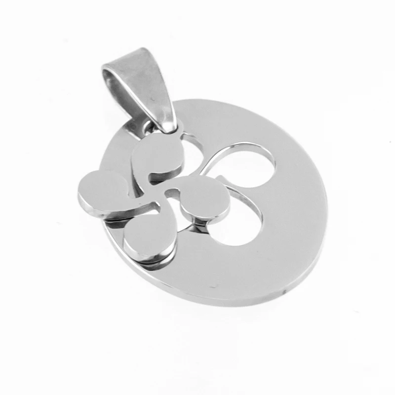 Крест крошечные амулеты Fauburu четыре головки кулон Басков Винтаж Высокое Зеркало