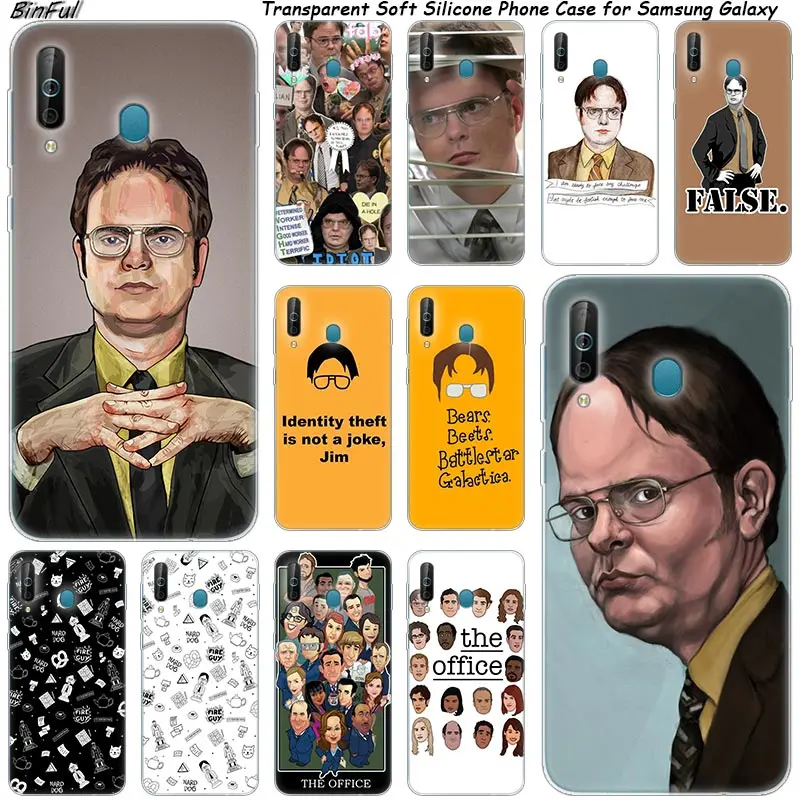 Хит продаж лучший силиконовый чехол для телефона Dwight Schrute Samsung Galaxy A80 A70 A60 A50 A40 A40S A30