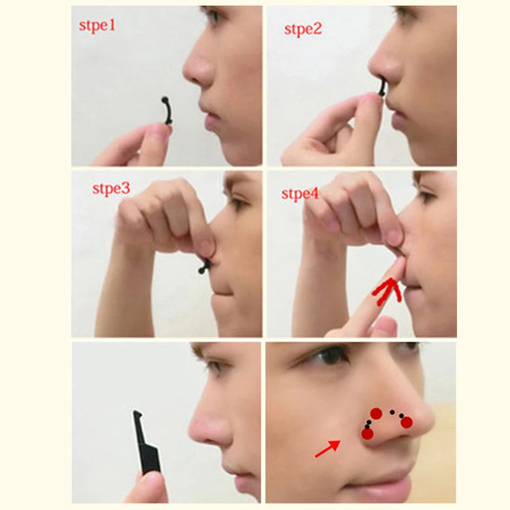 Корректор носа 6 шт 3D корректор мост лифтинг увеличение носовой формы
