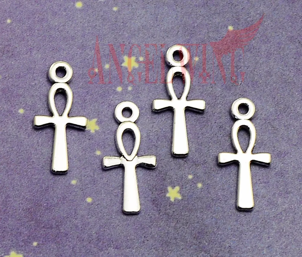 100 шт./лот-18x8 мм посеребренные подвески в античном стиле принадлежности для