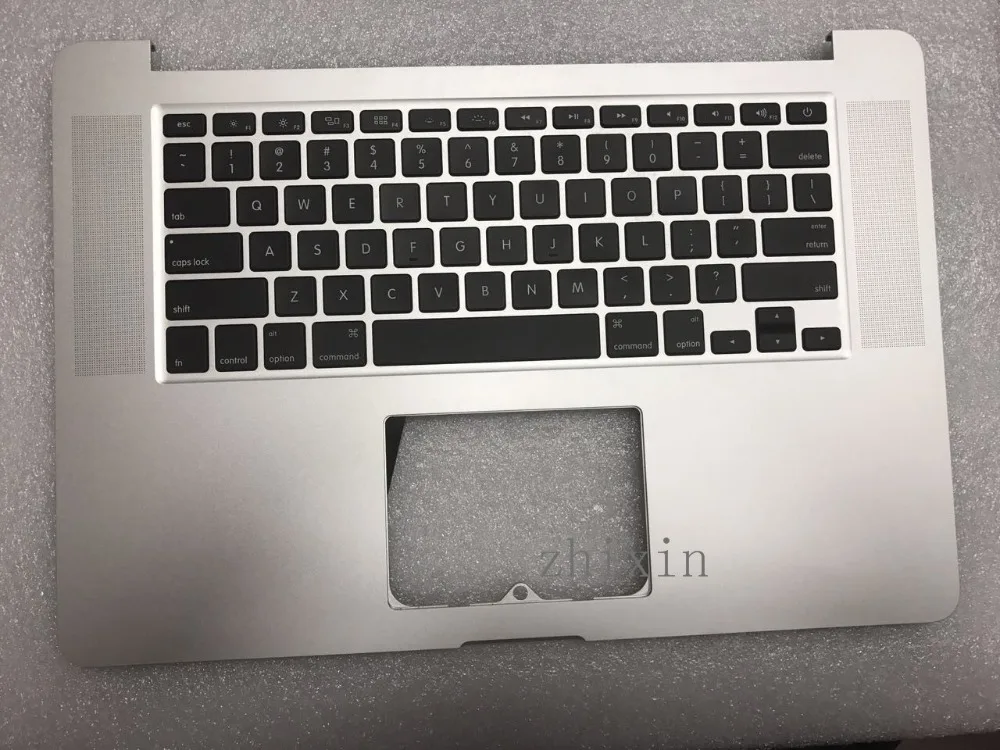 

Yourui для Macbook Pro Retina, 15 дюймов, A1398, чехол с клавиатурой с американской раскладкой, верхний корпус, конец 2013, Середина 2014 года, 661-8311