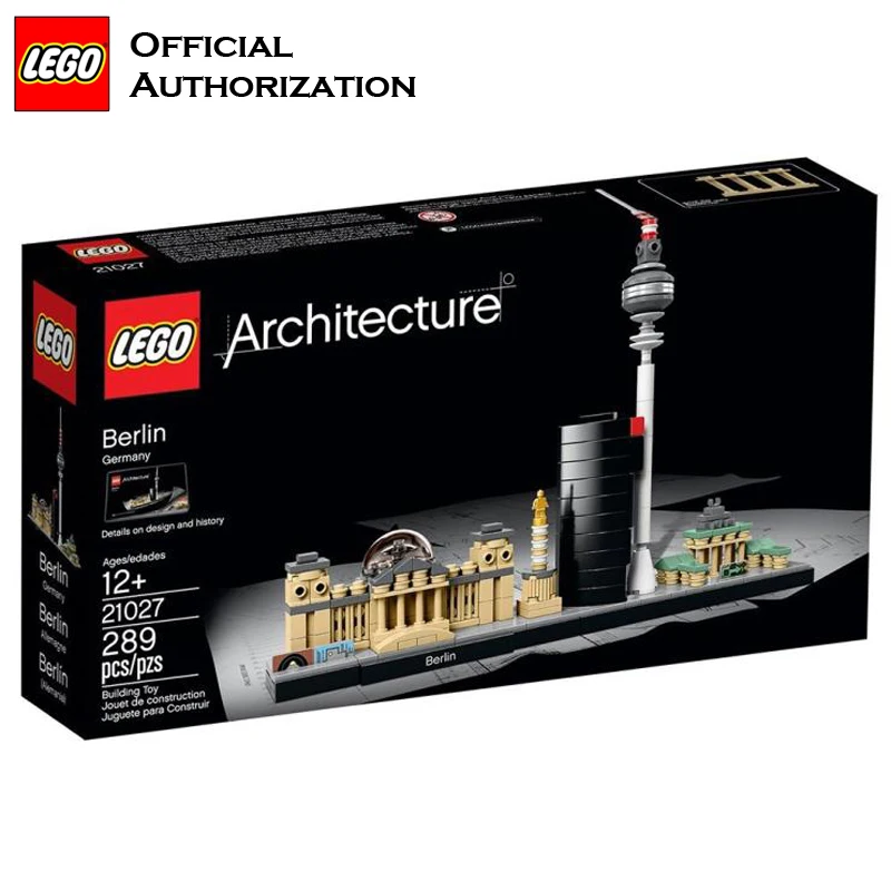 Конструктор LEGO Architecture Series конструктор для города игрушки городской площадки