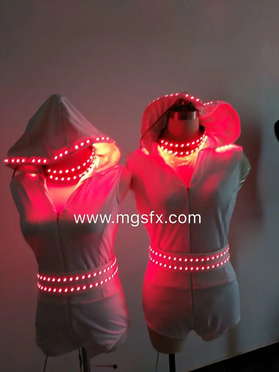 Женские светодиодные костюмы/светодиодный трико/платье со светодиодной