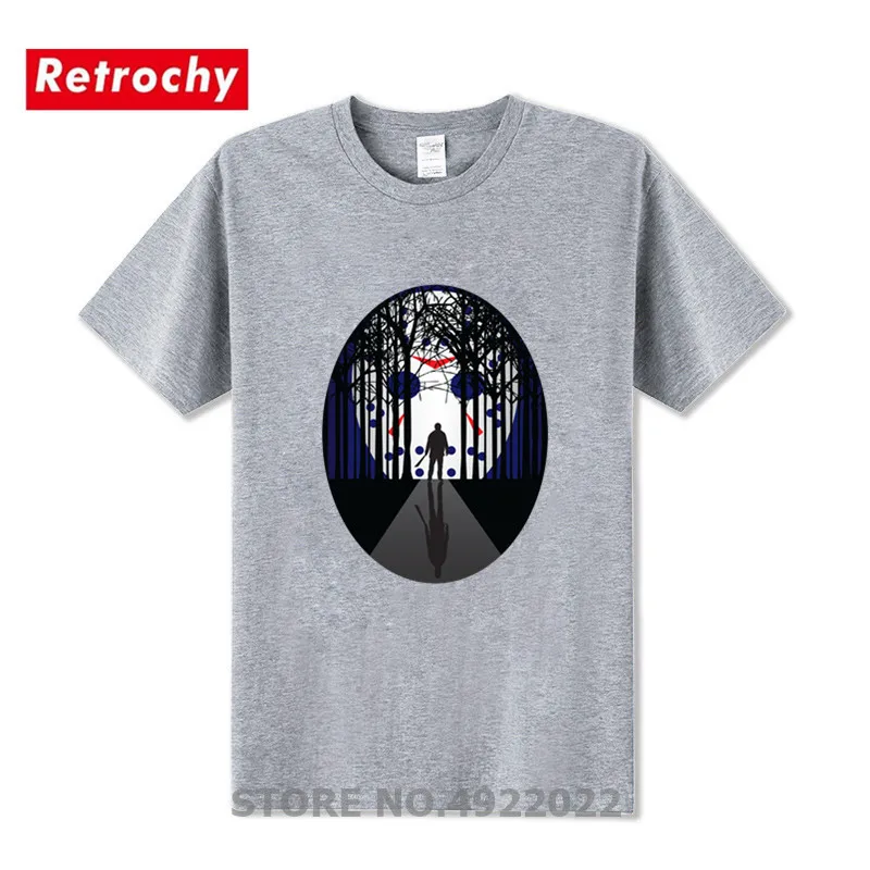 Jason Voorhees/футболка с XS-3XL из фильма ужасов пятница 13 Мужская футболка забавной