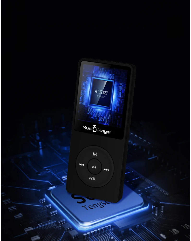 IQQ новая версия Ультратонкий MP3-плеер X02 Встроенный 40G и колонки могут воспроизводить 80H без потерь портативный walkman с радио/FM/запись