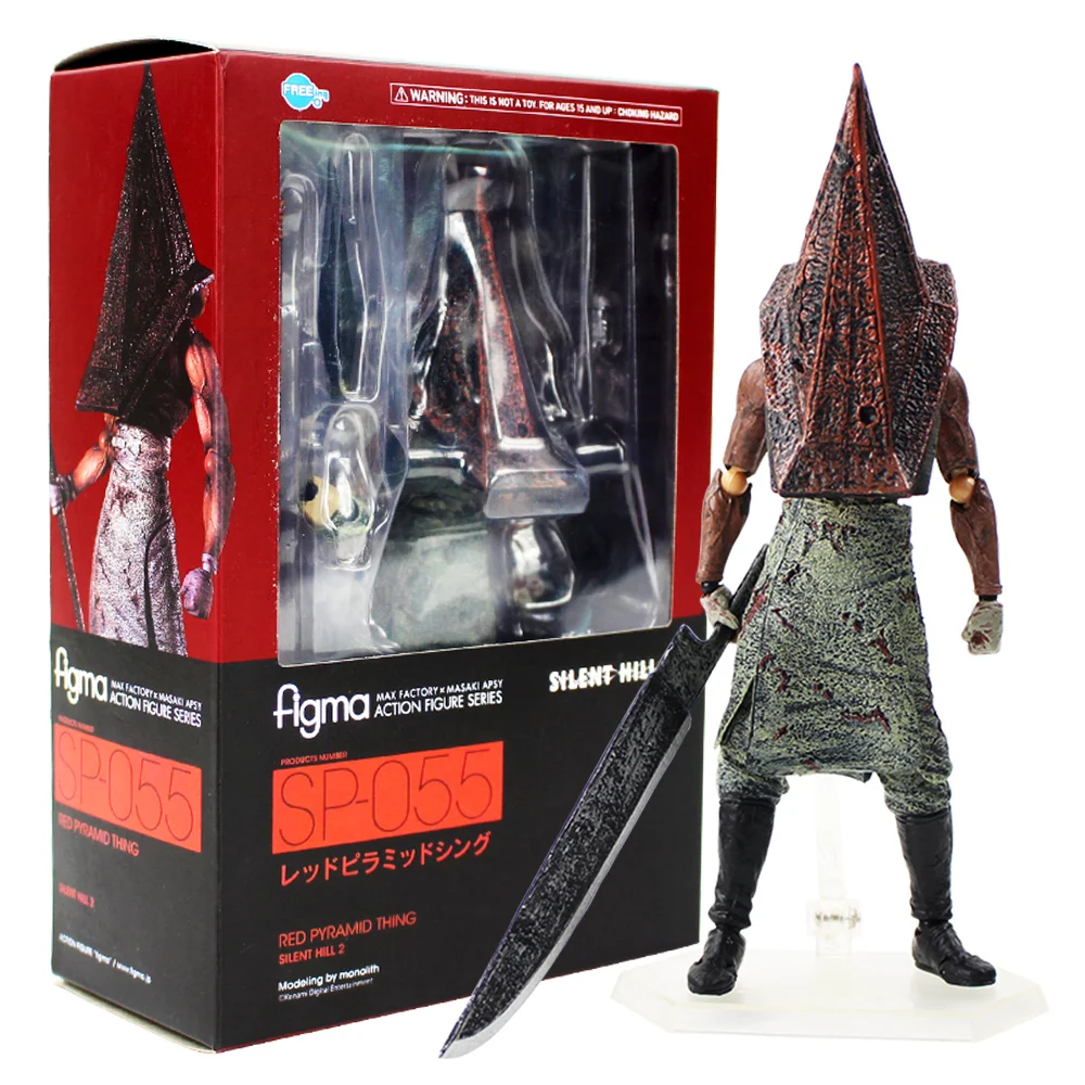 18 см СХ 2 красных Pyramd вещь ПВХ движущаяся фигурка Коллекционная модель игрушка в