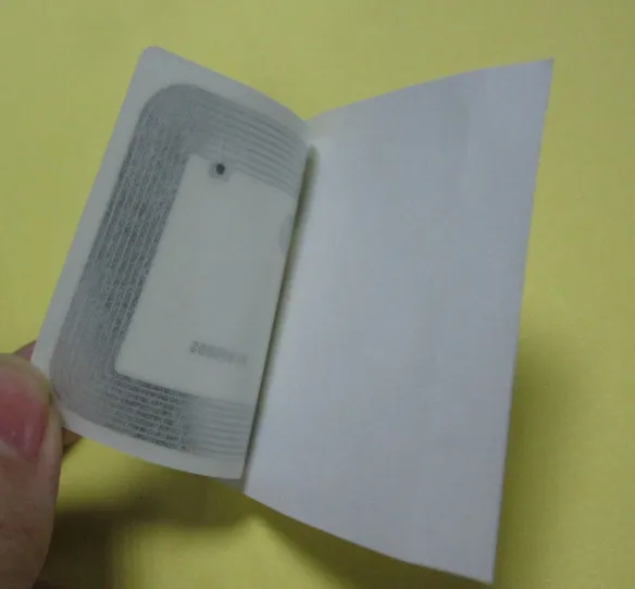 10шт NFC наклейки 38x26mm прямоугольник 13,56 RFID метка 1k S50 контроля доступа