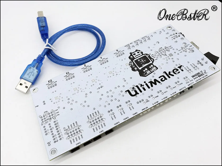 Ultimaker 2 V2.1.4 плата управления поколения готовая плата UM2 3d части принтера специальная поставка