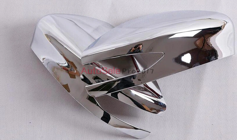 For Nissan Sentra Sylphy 2012 2013 2014 2015 2016 Glossy ABS Chrome plastic Mirror Rearview Cover Trim 2pcs | Автомобили и