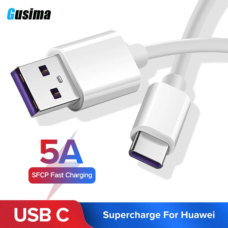 Оригинальный 5А usb type C кабель USB 3 1 быстрое зарядное устройство данных type-C