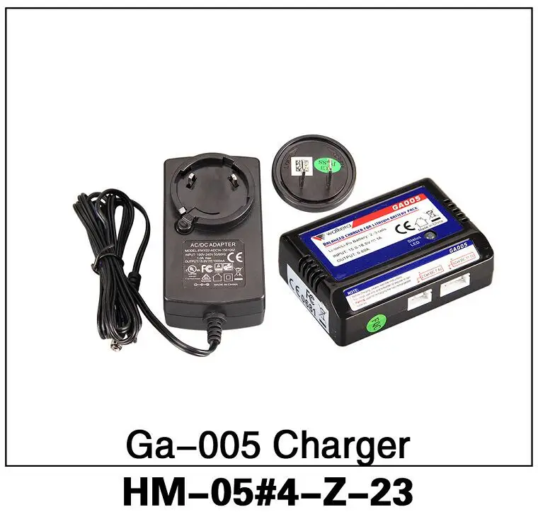 100% Оригинальный Walkera Rodeo 150 запасные части Ga 005 GA005 зарядное устройство|spare parts|charger