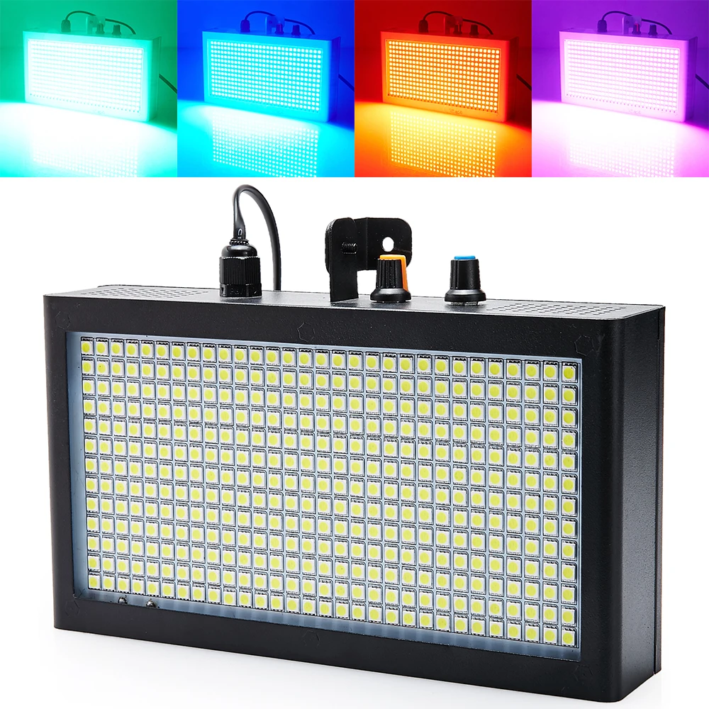 Мини-Звуковое управление 390RGB SMD5050 светодиодный диско вечерние DJ Par Домашний