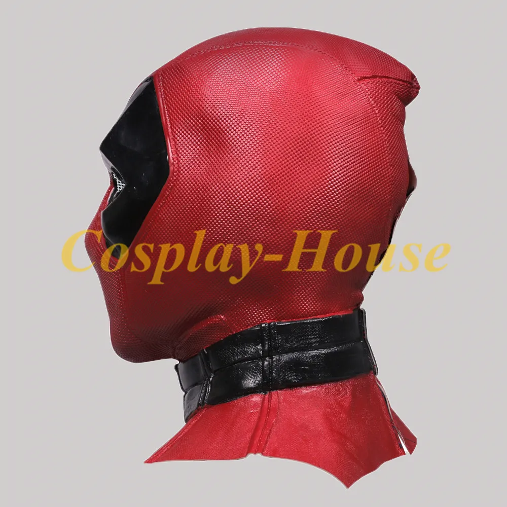 Маска супергероя Дэдпула для косплея мужские маски на все лицо дышащие латексные