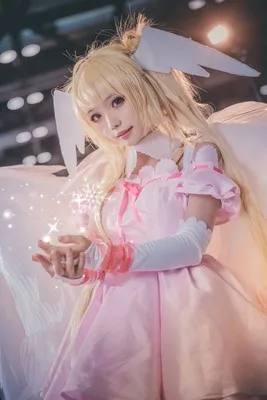 Shugo Chara карнавальный костюм розовое платье ангела униформа для девочек на