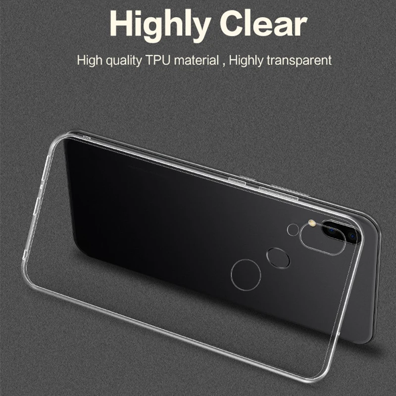 Phone Case For Meizu Note 9 Cover Transparent Soft Silicone TPU Shockproof Back Note9 |