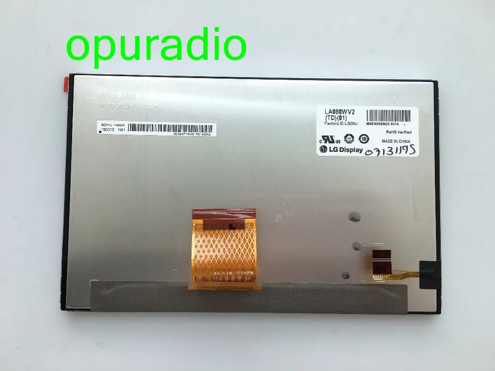 Бесплатная доставка Новый ЖК дисплей 8 дюймов LA080WV2 (TD) (02) TD02 панель экрана для Toyota