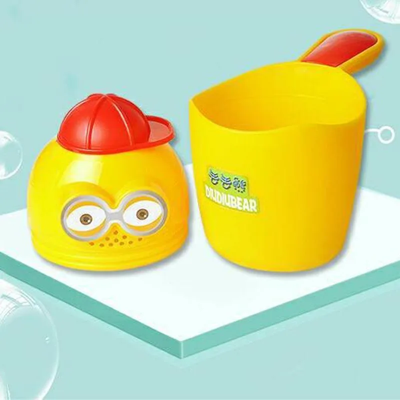 MMBABY 2019 новый ребенок мультфильм шапочки для ванной шампунь чашка Купание Bailer Baby