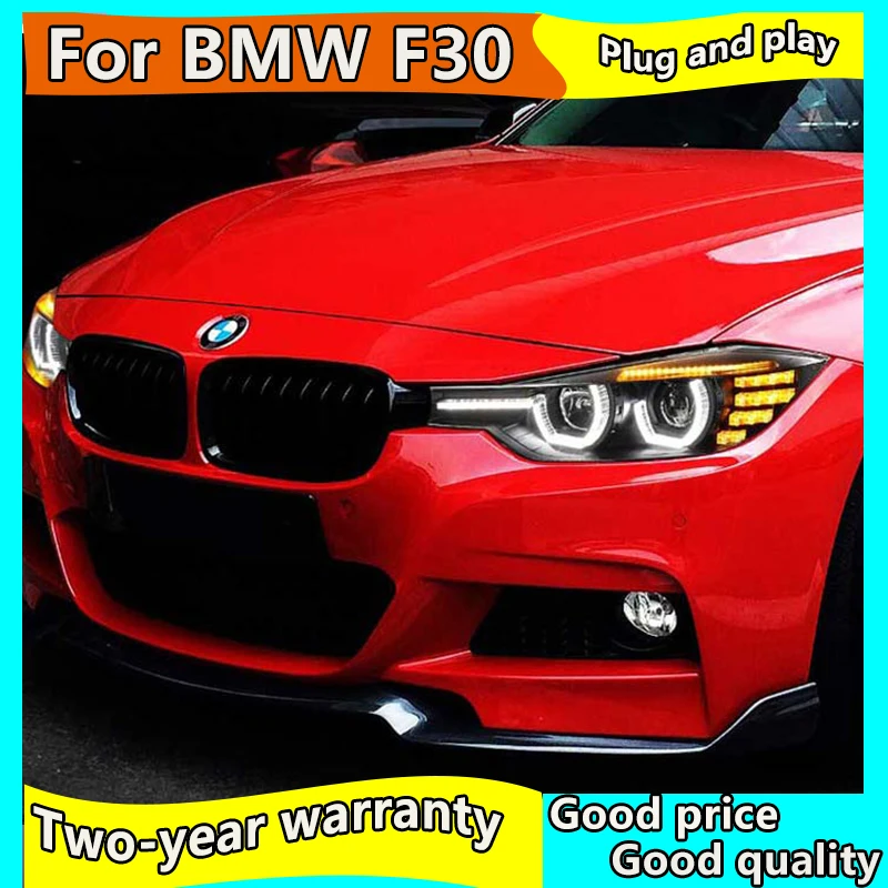 Автомобильный Стайлинг ксеноновая фара для BMW 3 серии F30 F35 фары светодиодный РА