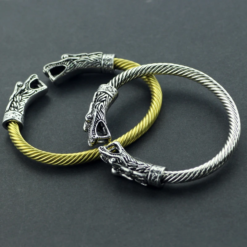 Прохладный индийский изделия Wolf Браслеты для Для женщин мужской Интимные