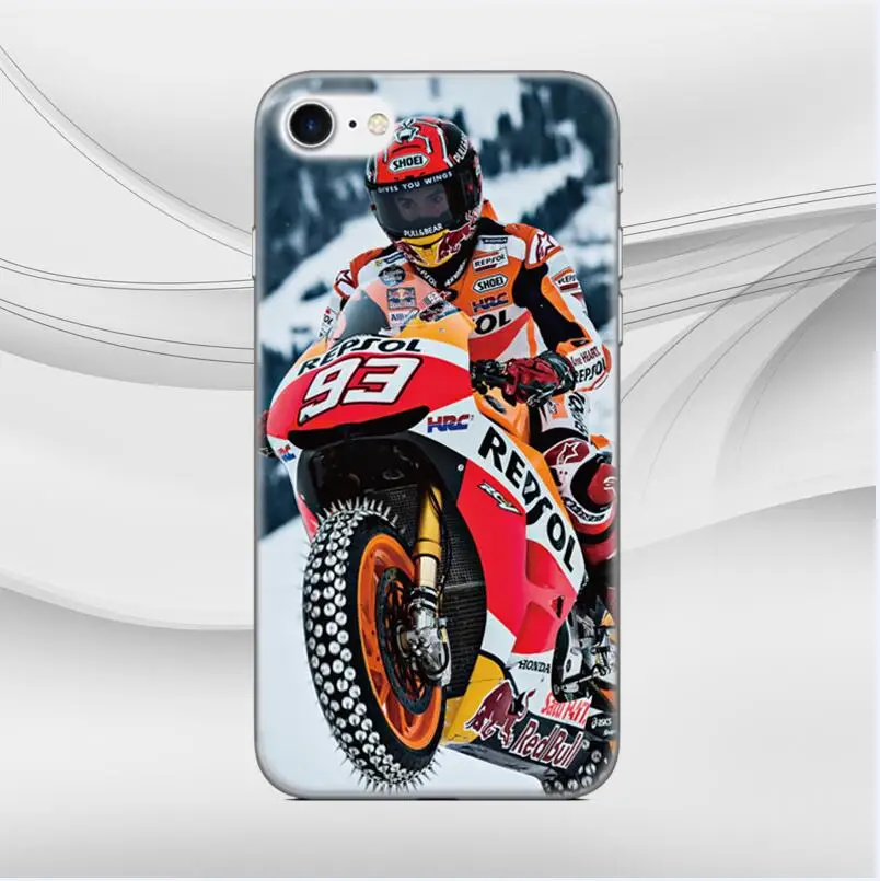 Style 10 Марк Маркес 93 Муай Тай чехол для iphone X XR XS MAX 5 5S SE 6 6S 7 8 9 Plus для iPod Touch 5 6 Чехол для телефона Coque Чехлы бамперы - Цвет: Style 10