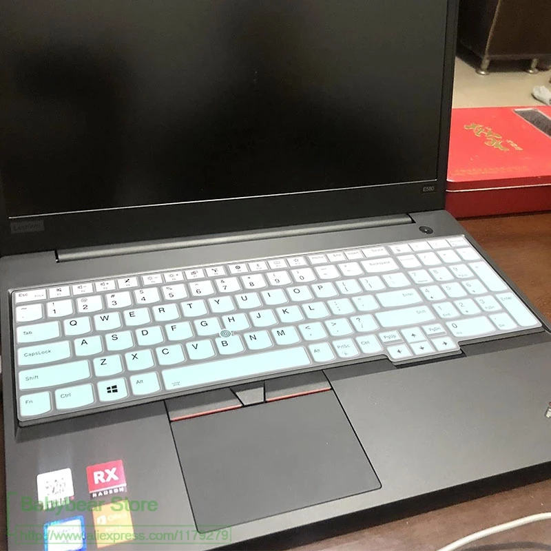 Силиконовый защитный чехол для клавиатуры ноутбука Lenovo ThinkPad E15 T590 E590 E580 T580 P52 P51s P52s