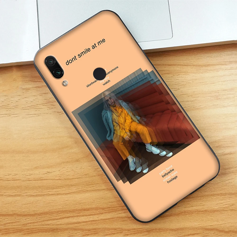 Billie eilish радужные глаза океана мягкий чехол для Xiaomi Redmi Note 7 4 4X6 Pro 5 Plus 5A 6A Go S2 - Цвет: 6