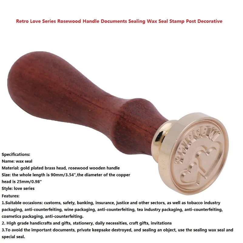 1pc Sealing Wax W01 Ретро каллиграфия перо Dip Ручка для письма набор чернил перо перьевые ручки Горячая подарки на свадьбу, день рождения перьевая ручка Прямая поставка - Цвет: 1pc Sealing Wax W01