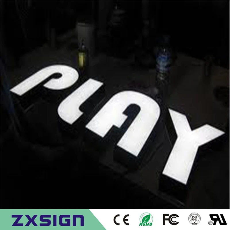 

Factory Outlet Custom high brightness Outdoor Acrylic led signs letter,logo signages, advertising name sign characters