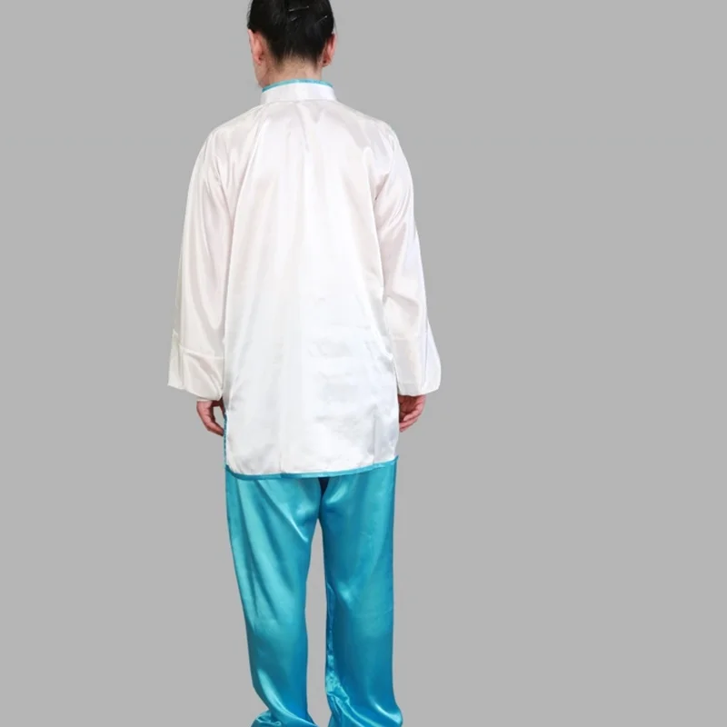 Костюм китайского воина Тай Чи форма шаолина кунг фу традиционный костюм Тан с