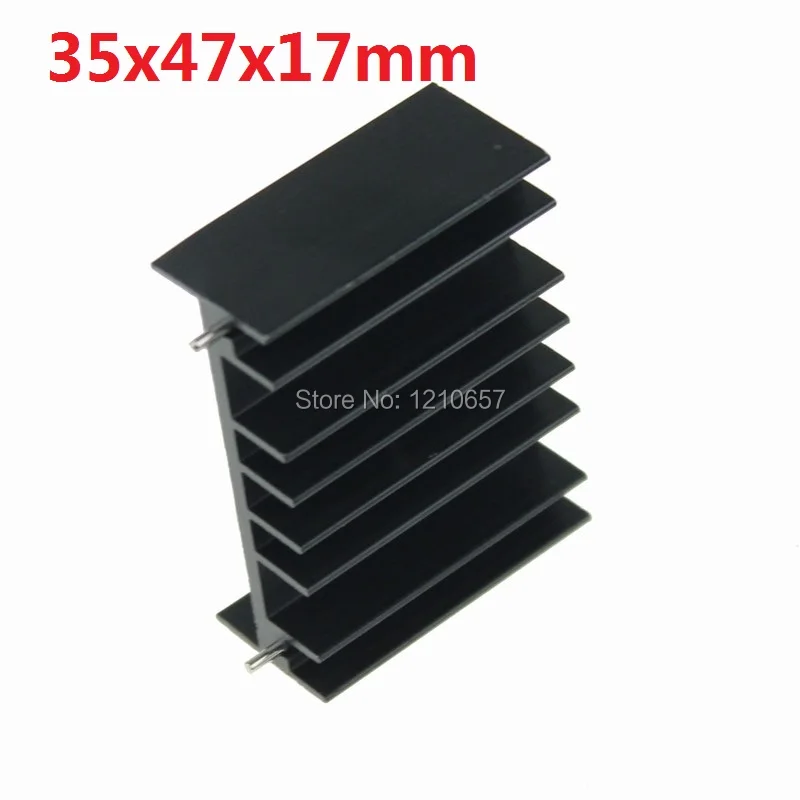 5 шт./партия алюминиевые радиаторы 35x47x17 мм|extrusion laminating|heatsink radiatorextrusion blow |