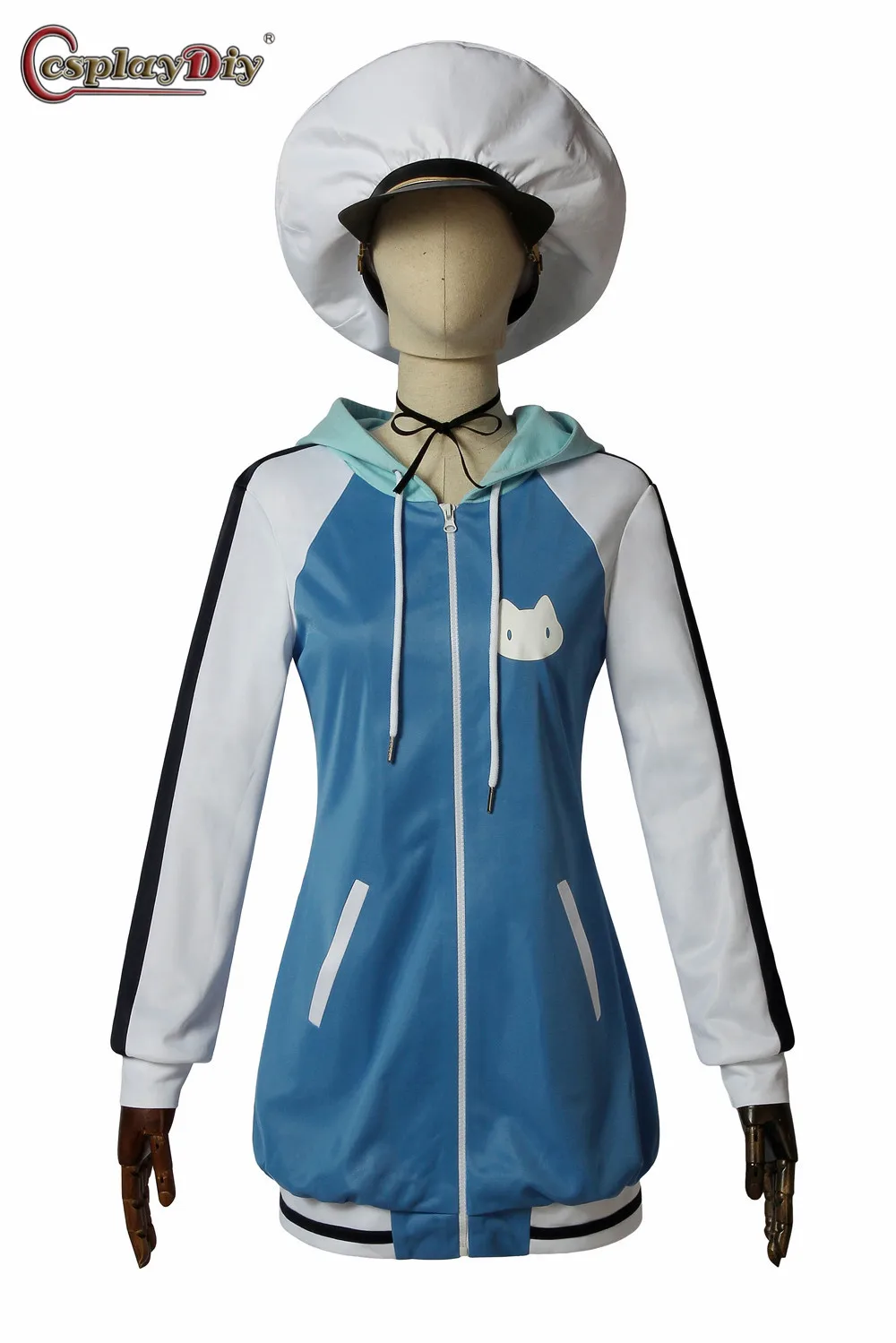 

Cosplaydiy Game ISLAND Ohara Rinne Sport Suit Hoody Hoodie Coats Jackets Sportswear Uniform Outfit Anime Cosplay Costumes