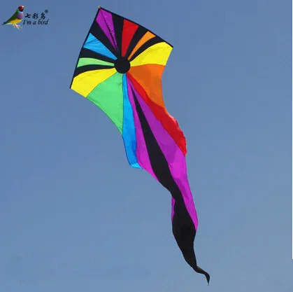 Новинка 7m яркость/фотосессия с ручкой и линией хорошего полета|triangle kites|ghost kitegood