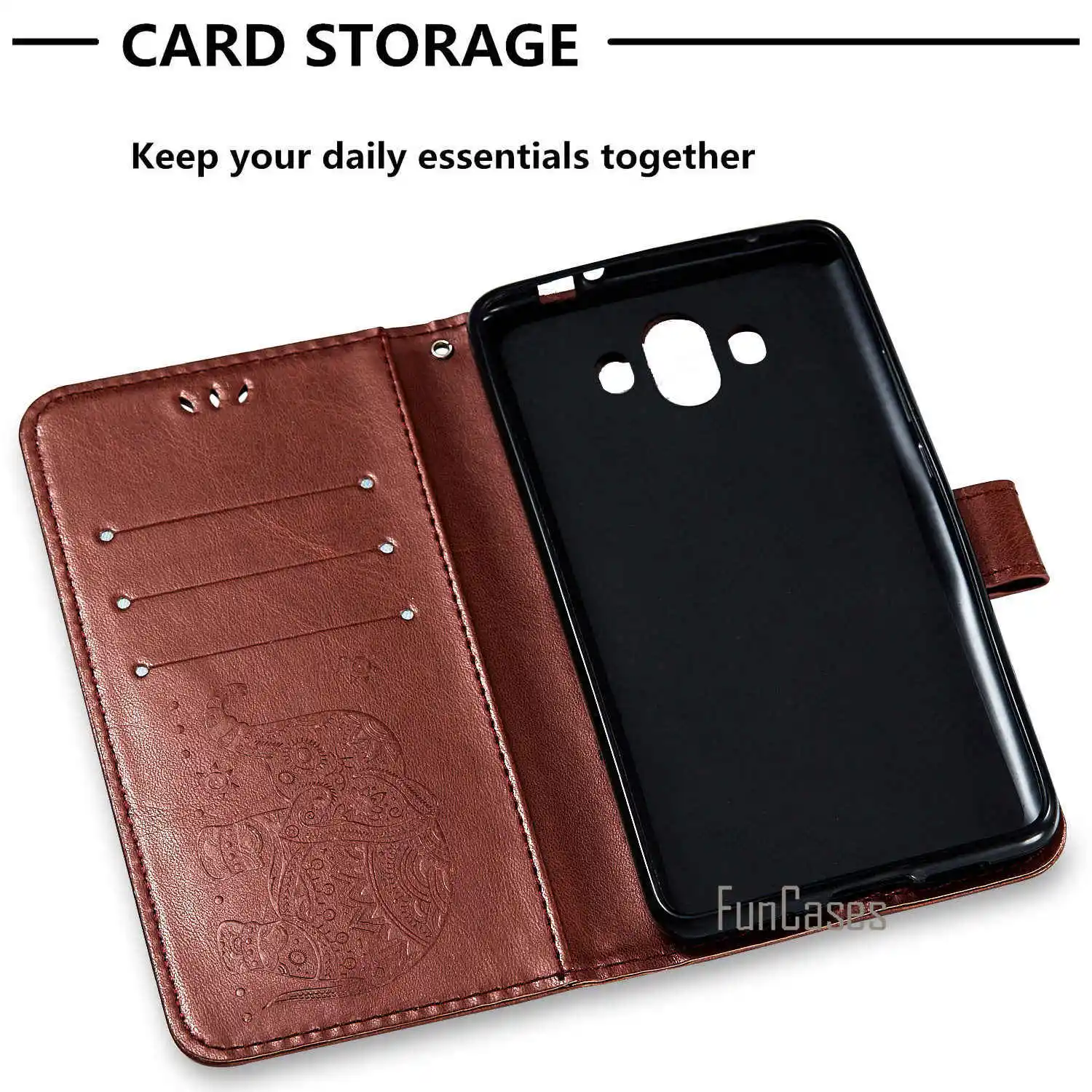 Тиснение флип чехол для телефона СПС Capinha huawei mate 10 Держатели клипсы Защита Винтаж