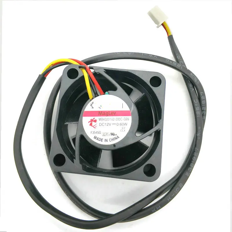 MB40201V2 000C G99 0 6 Вт новый оригинальный MB40201VX A99 4020 12В 1 38 3 провода Вентилятор