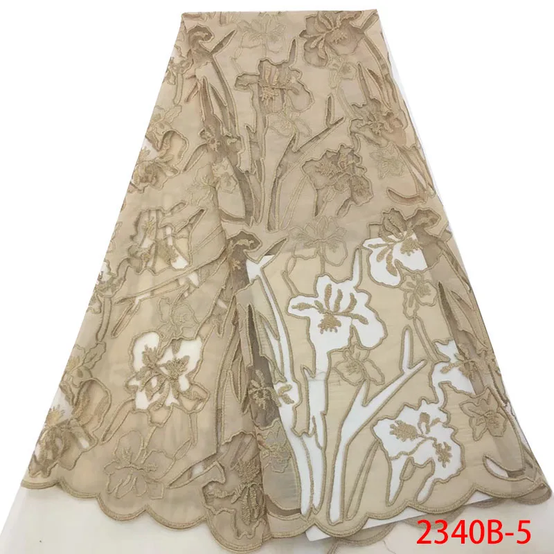 2018 Новое Африканское французское кружево Тюль кружевная ткань дизайн вышитая