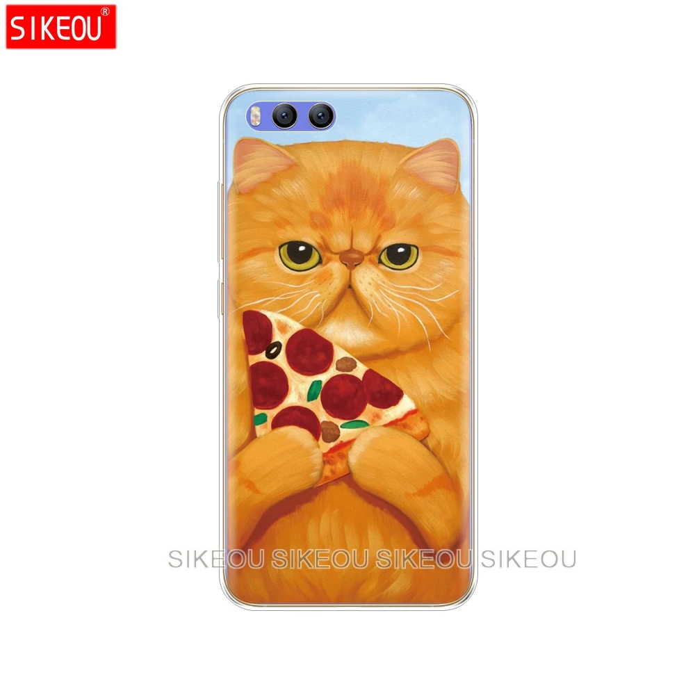 Силиконовый чехол для Xiaomi Mi A1 A2 5 5S 5X6 Mi5 MI6 NOTE 3 MAX Mix 2 2S cat kitty blue eyes cute animal pet|Бамперы| |
