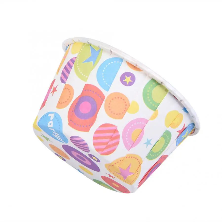 100 шт мини кекс лайнеры бумага круглый стаканчик для кекса Кухня украшения торта