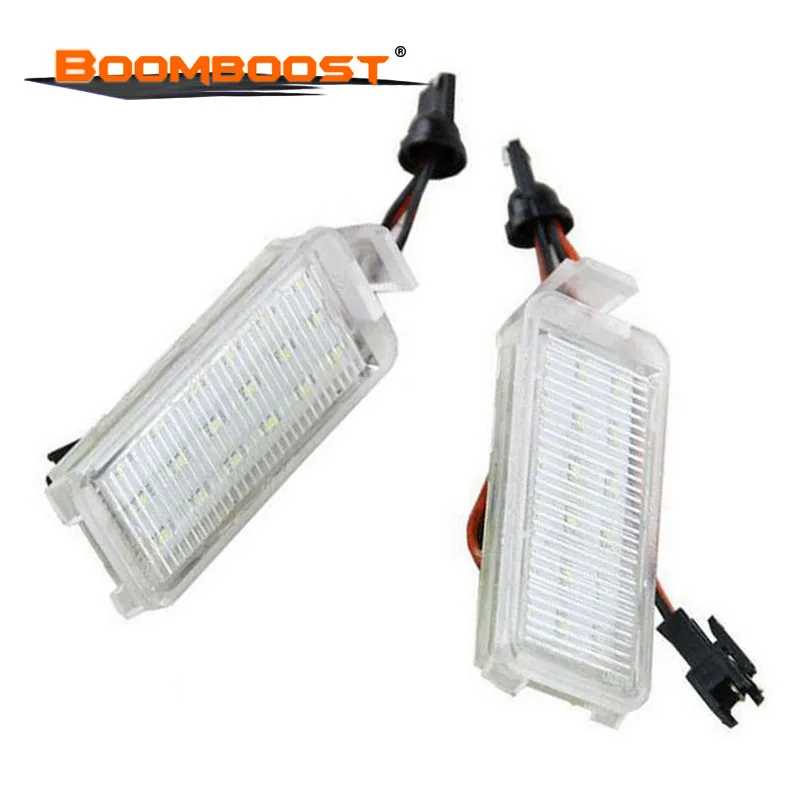 

2Pcs License Number Plate Light Lamp for F/ord F/alcon FG BA/BF XR 6/8 Car 18 LED 2003-2008 CSL2018