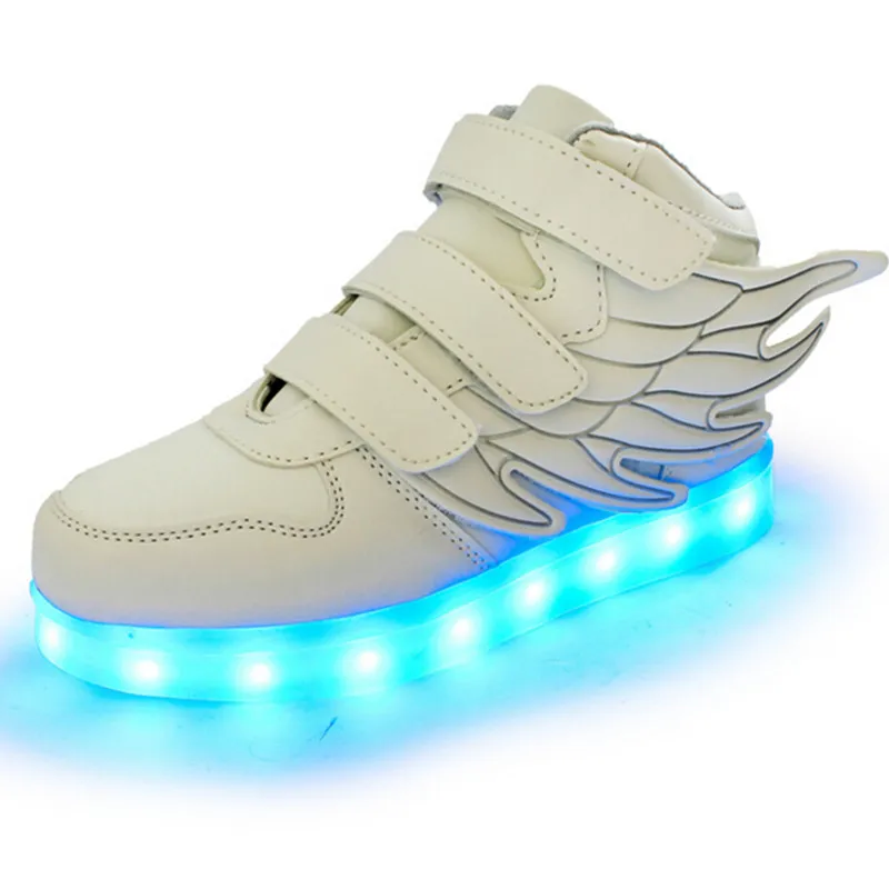 Светодиодная детская корзина TONGMAO повседневная обувь для мальчиков и девочек с