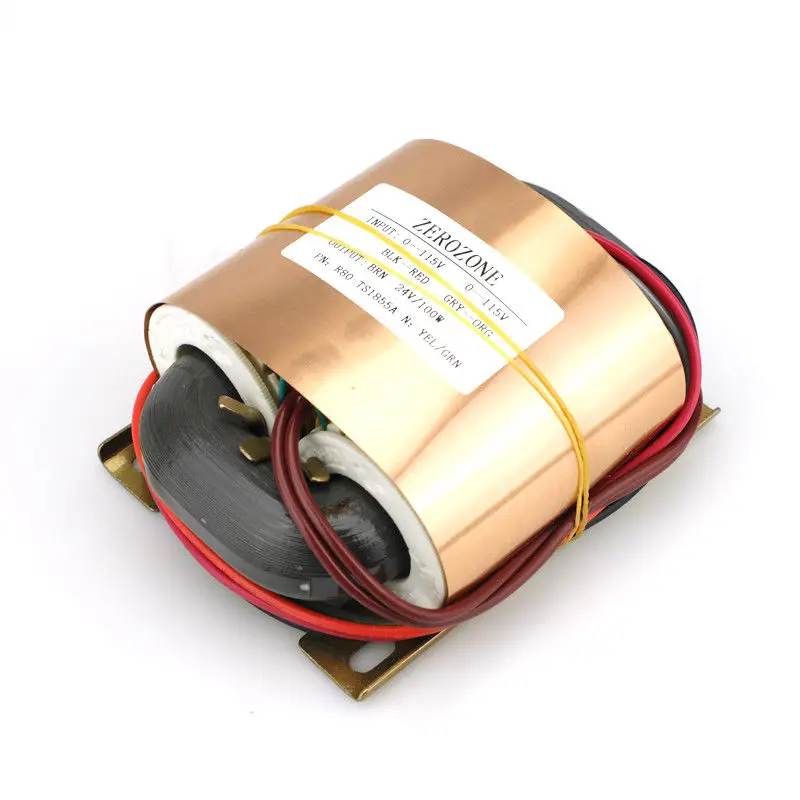DIYERZONE 100VA R core трансформатор 115В/230В до 26В 28В 30В 32В 36В L13 7 2|Усилители мощности| |