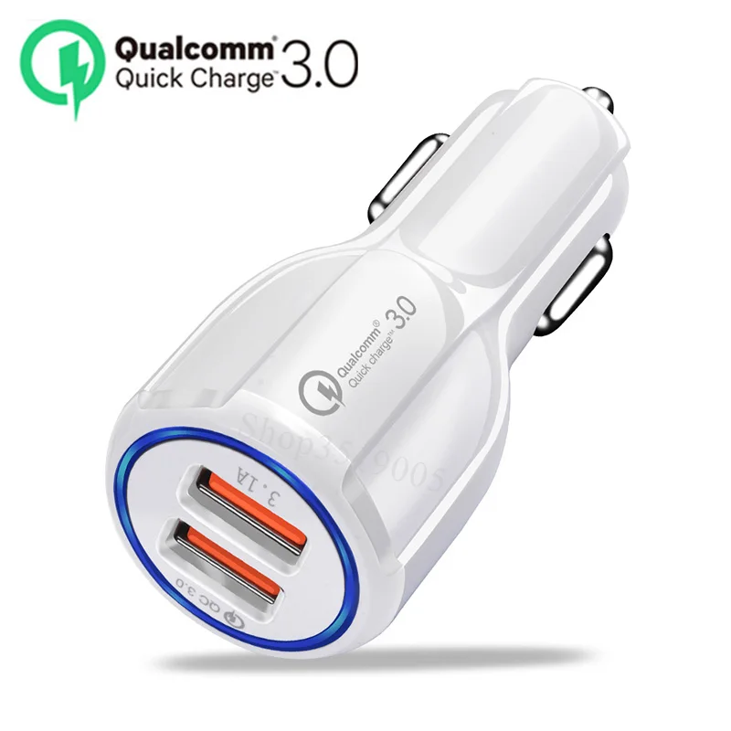 Автомобильное быстрое 3 0 usb устройство для зарядки телефона аксессуары наклейки