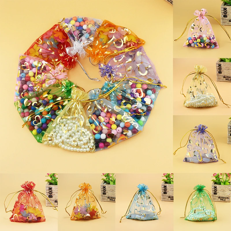 10 шт./Лот органза 7 Х9 см 3 х4 дюйма|bag 7x9cm|gift pouch bagsgift |