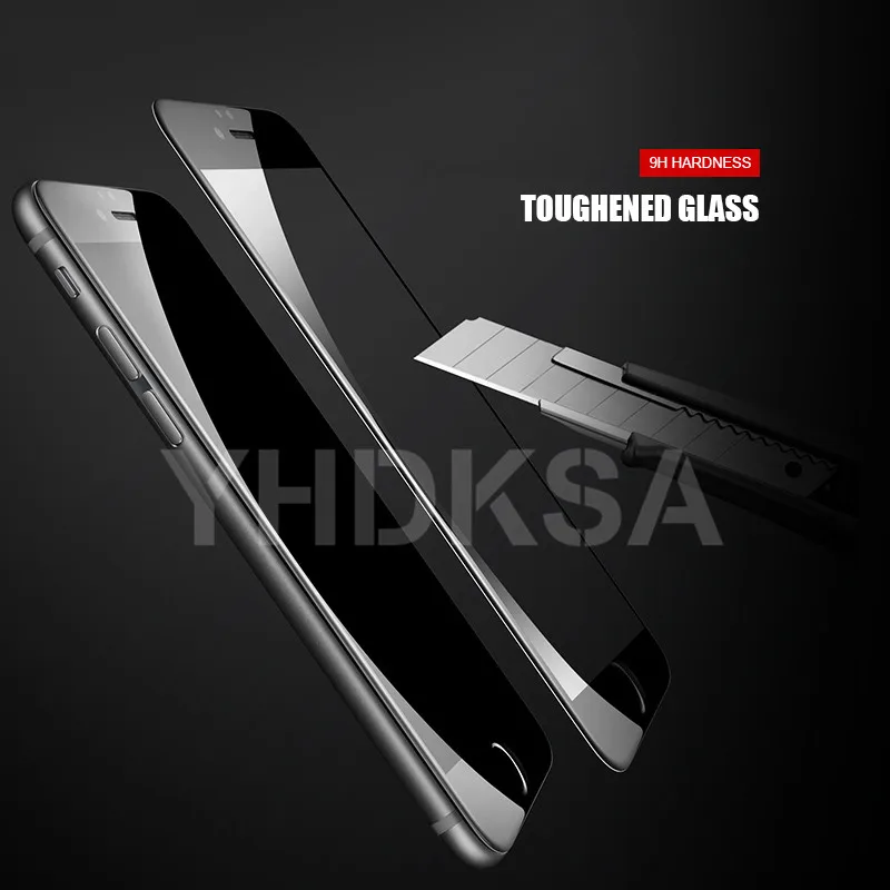 Новинка, 9D полное покрытие, Защитное стекло для iPhone X, XR, XS, Max, iPhone 8, 7, 6, 6s Plus, закаленное защитное стекло, пленка, чехол