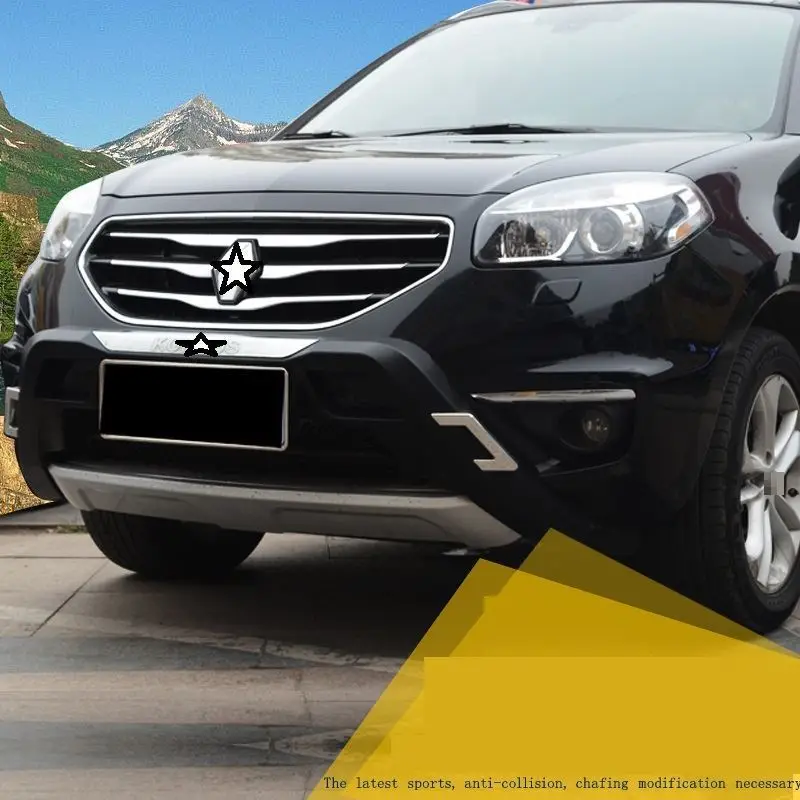 Automovil Decoration Protecter Automobile Tunning Front Lip Styling Rear Diffuser Car Bumper 14 15 16 FOR Renault Koleos | Автомобили и