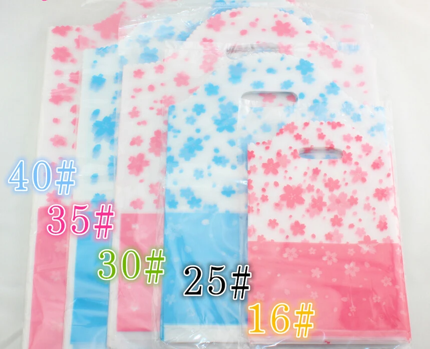 11 23 Алиса синий/розовый пластиковый пакет для покупок упаковка 35*47 см прозрачный