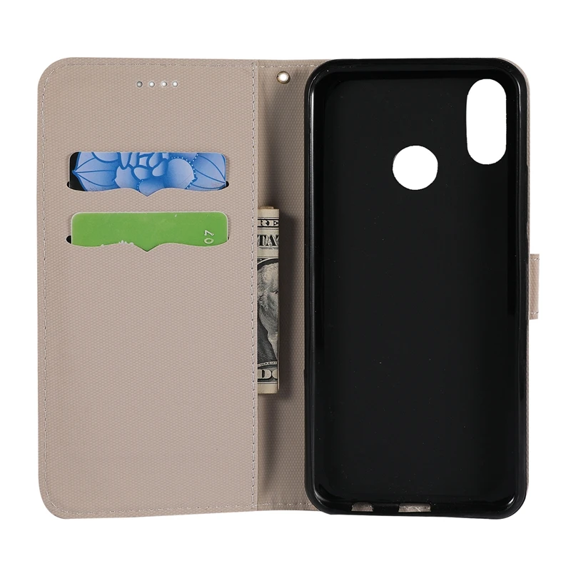 Флип кожаный чехол для Coque huawei P Smart Plus Nova 3i Чехол Флип-бумажник для телефона чехол для Etui Hawei PSmart Smart Plus Обложка для книги