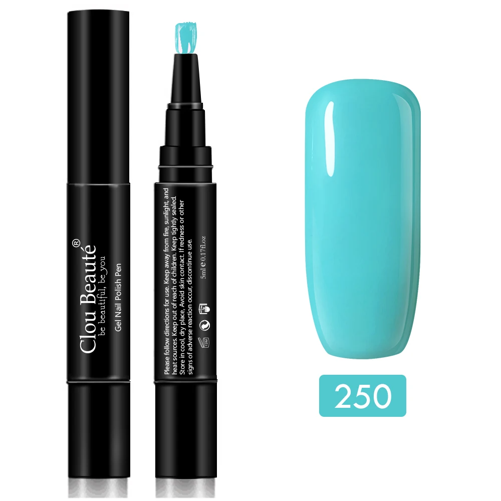 11250 Clou Beaute 60 чистых цветов гель лак для ногтей ручка paznokcie Маникюр УФ-гель для ногтей Гибридный гель лак для ногтей набор гель-краски - Цвет: 11250