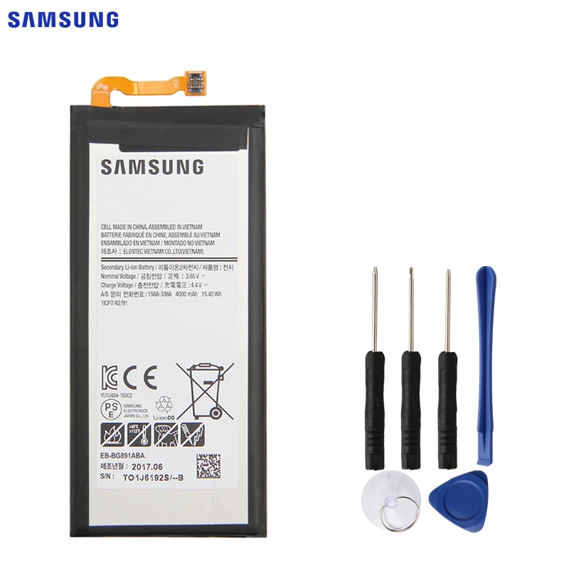 Оригинальная запасная батарея samsung EB-BG891ABA для samsung Galaxy S7 активная Оригинальная батарея для телефона